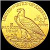 Image 2 : 1910 $2.50 Gold Quarter Eagle CLOSELY UNCIRCULATED