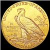 Image 2 : 1908 $5 Gold Half Eagle CLOSELY UNCIRCULATED