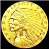 Image 1 : 1909 $2.50 Gold Quarter Eagle CLOSELY UNCIRCULATED