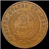Image 2 : 1870 Two Cent Piece NEARLY UNCIRCULATED
