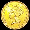 Image 1 : 1878 Rare Gold Dollar CHOICE AU