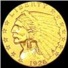 Image 1 : 1926 $2.50 Gold Quarter Eagle CLOSELY UNCIRCULATED