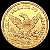 Image 2 : 1854 $2.50 Gold Quarter Eagle CLOSELY UNCIRCULATED