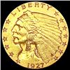 Image 1 : 1927 $2.50 Gold Quarter Eagle CLOSELY UNCIRCULATED