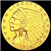 Image 1 : 1910 $2.50 Gold Quarter Eagle CLOSELY UNCIRCULATED