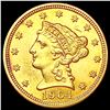 Image 1 : 1904 $2.50 Gold Quarter Eagle CLOSELY UNCIRCULATED