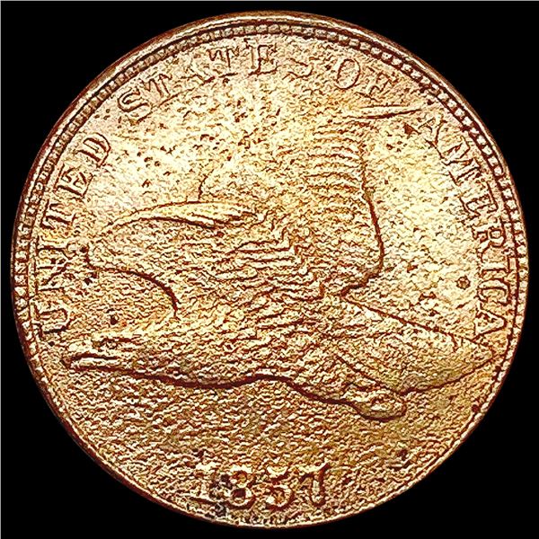 1857 Flying Eagle Cent CLOSELY UNCIRCULATED