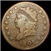 Image 1 : 1808 Classic Head Large Cent NICELY CIRCULATED