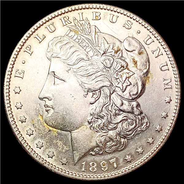 1897-S Morgan Silver Dollar UNCIRCULATED