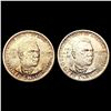 Image 1 : [2] 1946 Booker T. Wash Half Dollars CHOICE BU