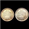Image 2 : [2] 1946 Booker T. Wash Half Dollars CHOICE BU
