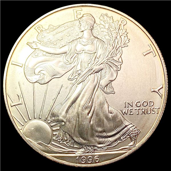 1996 American Silver Eagle SUPERB GEM BU