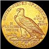 Image 2 : 1915 $2.50 Gold Quarter Eagle CHOICE AU