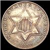 Image 1 : 1856 Silver Three Cent CLOSELY UNCIRCULATED