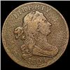 Image 1 : 1804 Draped Bust Half Cent NICELY CIRCULATED