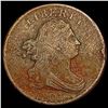 Image 1 : 1807 Draped Bust Half Cent NICELY CIRCULATED