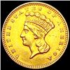 Image 1 : 1857 Rare Gold Dollar CLOSELY UNCIRCULATED