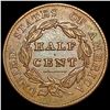 Image 2 : 1828 Classic Head Half Cent CLOSELY UNCIRCULATED