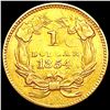 Image 2 : 1854 Rare Gold Dollar CLOSELY UNCIRCULATED