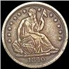 Image 1 : 1840-O Seated Liberty Half Dime NEARLY UNCIRCULATE