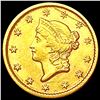 Image 1 : 1851-O Rare Gold Dollar CLOSELY UNCIRCULATED