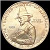 Image 1 : 1921 Pilgrim Half Dollar CLOSELY UNCIRCULATED