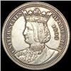Image 1 : 1893 Isabella Silver Quarter UNCIRCULATED