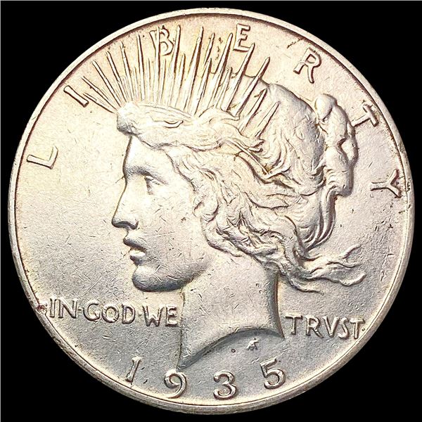 1935-S Silver Peace Dollar CLOSELY UNCIRCULATED
