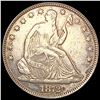 Image 1 : 1872 Seated Liberty Half Dollar CLOSELY UNCIRCULAT