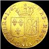 Image 2 : 1787 G. Britain .2462oz Gold Guinea LIGHTLY CIRCUL