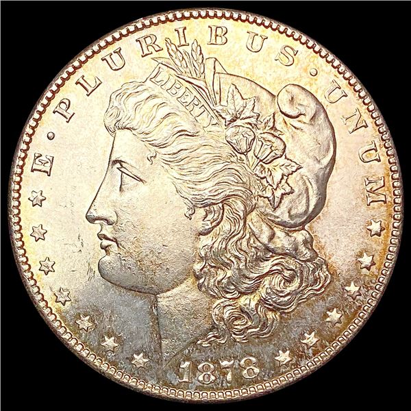 1878-S Morgan Silver Dollar CLOSELY UNCIRCULATED