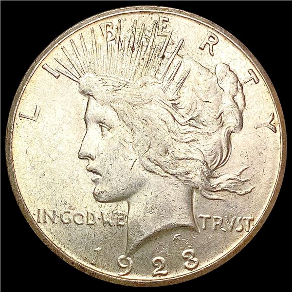1923-S Silver Peace Dollar CLOSELY UNCIRCULATED
