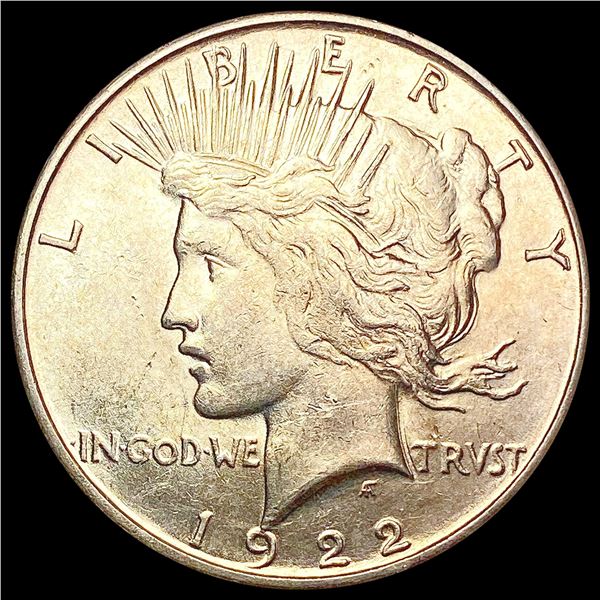 1922-S Silver Peace Dollar CLOSELY UNCIRCULATED