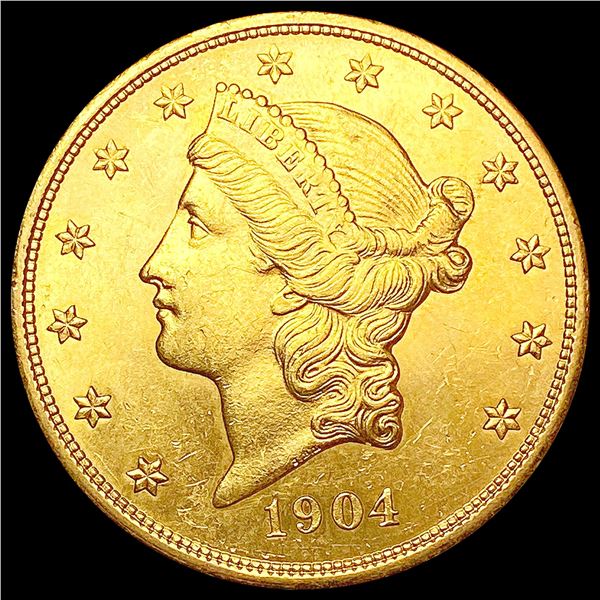 1904 $20 Gold Double Eagle UNCIRCULATED