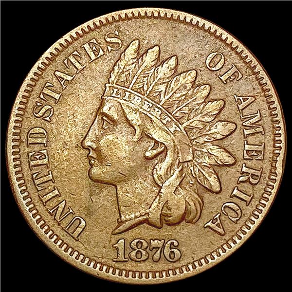 1876 Indian Head Cent CLOSELY UNCIRCULATED