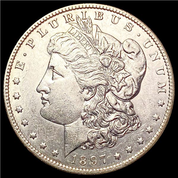 1897-O Morgan Silver Dollar CHOICE AU