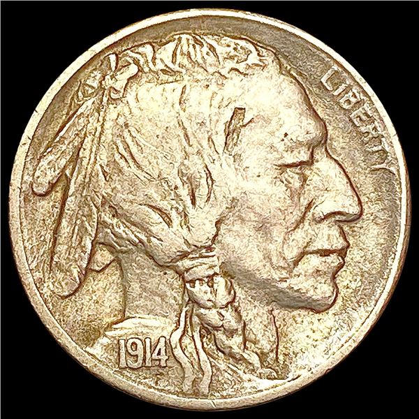 1914-S Buffalo Nickel CLOSELY UNCIRCULATED
