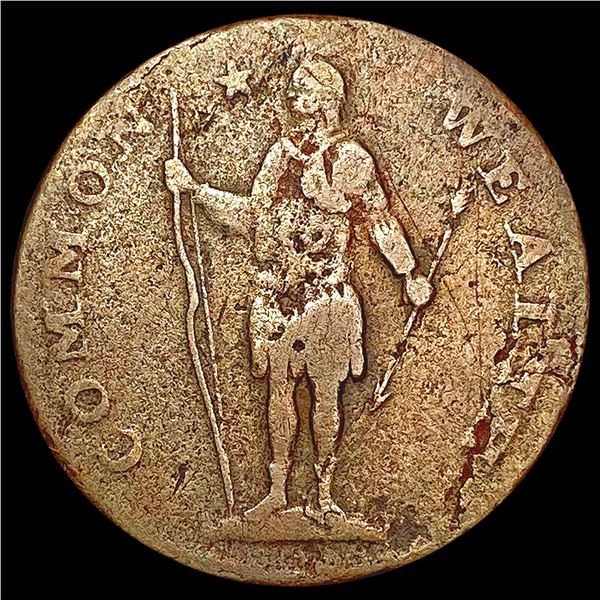 1787 Massachusetts Colonial Coin LIGHTLY CIRCULATE