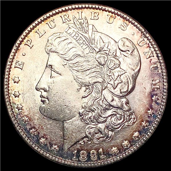 1891-S Morgan Silver Dollar UNCIRCULATED