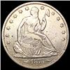 Image 1 : 1873 Arws Seated Liberty Half Dollar CLOSELY UNCIR