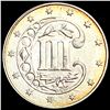 Image 2 : 1862 Silver Three Cent UNCIRCULATED