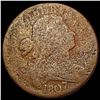 Image 1 : 1807 / 6 Draped Bust Large Cent NICELY CIRCULATED