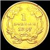 Image 2 : 1857 Rare Gold Dollar CLOSELY UNCIRCULATED