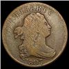 Image 1 : 1807 Draped Bust Half Cent NICELY CIRCULATED