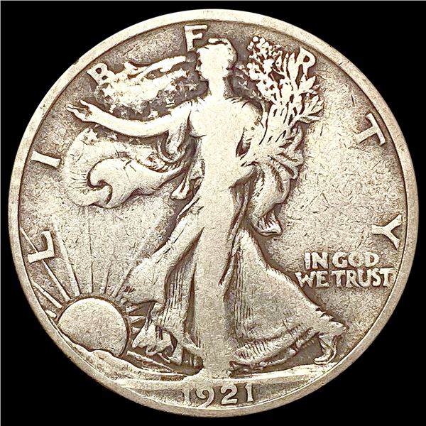 1921 Walking Liberty Half Dollar NICELY CIRCULATED