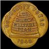 Image 1 : 1940 L.D.S. 10 Cent Church Token CLOSELY UNCIRCULA