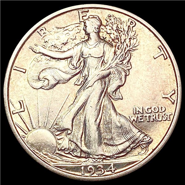 1934-S Walking Liberty Half Dollar UNCIRCULATED