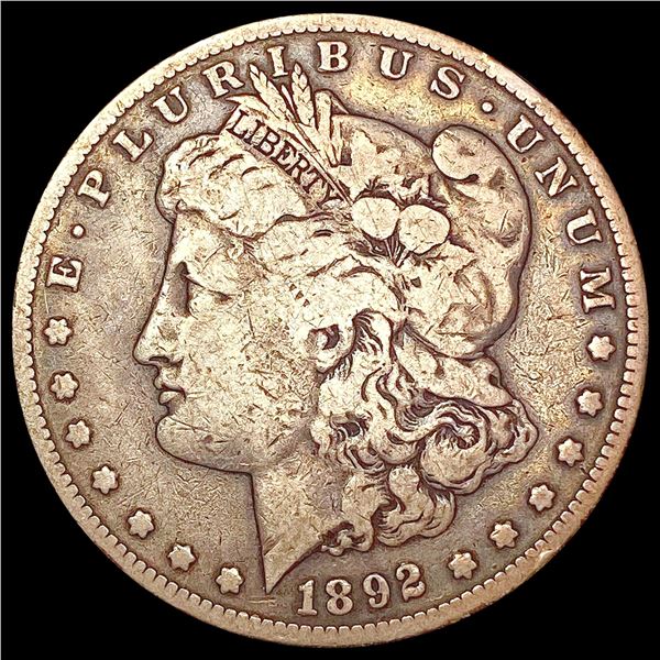 1892-S Morgan Silver Dollar NICELY CIRCULATED