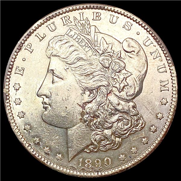 1890-S Morgan Silver Dollar CHOICE AU