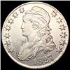 Image 1 : 1827 Sq 2 Capped Bust Half Dollar CLOSELY UNCIRCUL